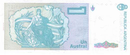 Argentinien p323b2 B 1 Austral 1985